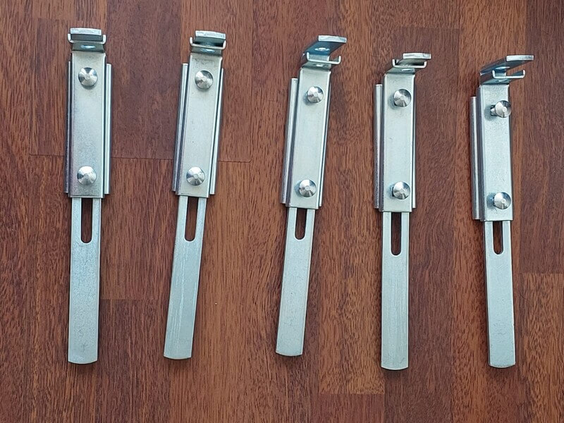 Pestillos de seguridad galvanizados